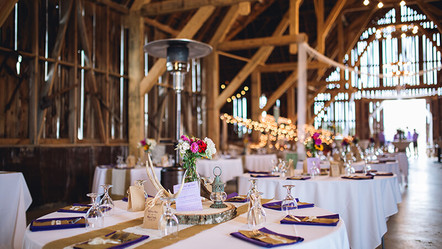 private party at historic barn in Charlevoix